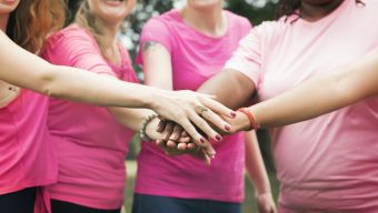 Women fighting breast cancer