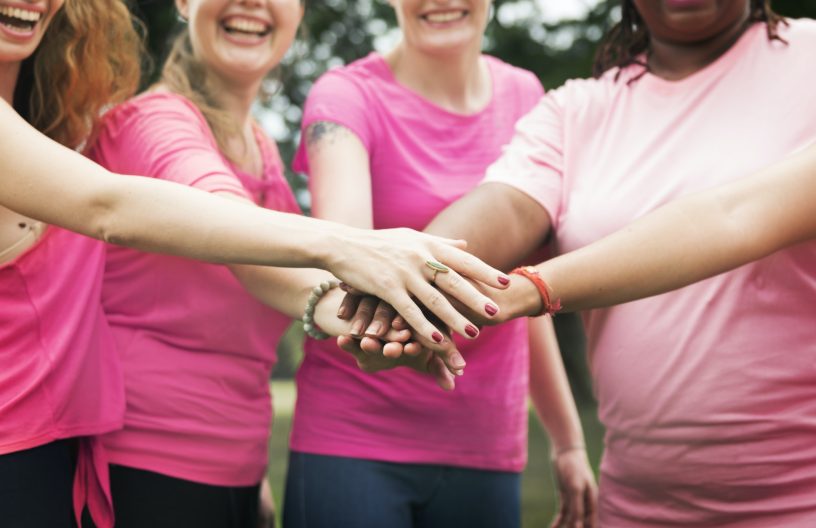 Women fighting breast cancer